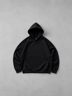 Buzo Básico Negro Oversize para Hombre