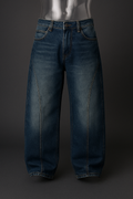 Jean Baggy Azul Nebula
