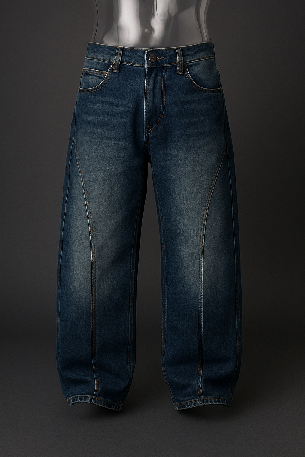 Jean Baggy Azul Nebula