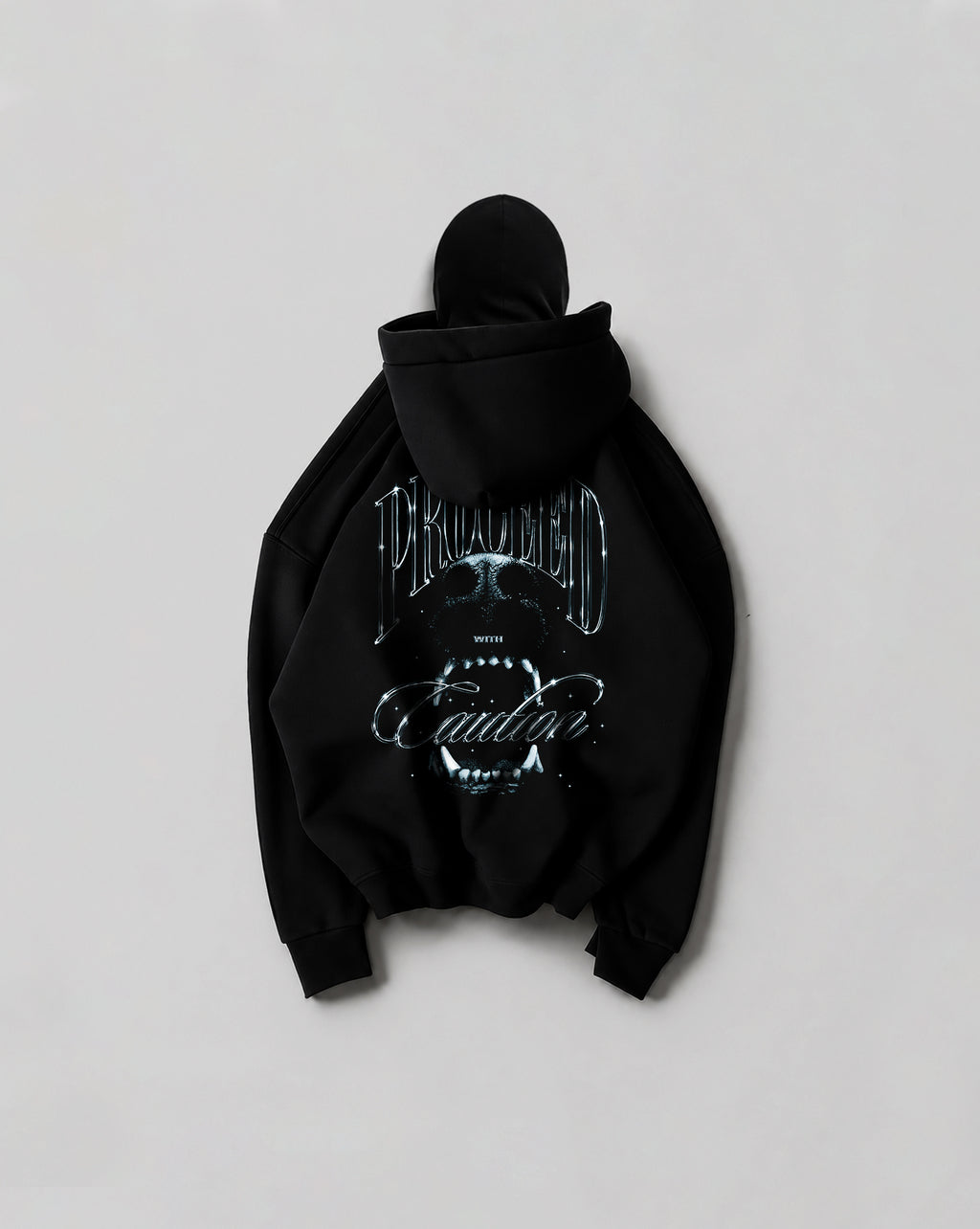 Hoodie Balaclava tipo chaqueta CAUTION (Colección Play To Win)