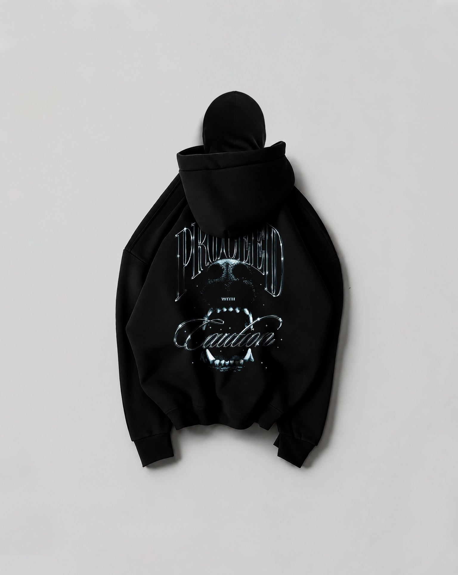 Hoodie Balaclava tipo chaqueta CAUTION (Colección Play To Win)