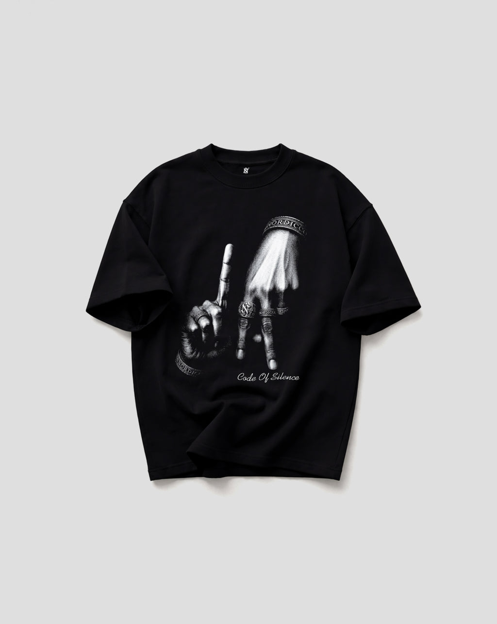 Camiseta Oversize Code of Silence