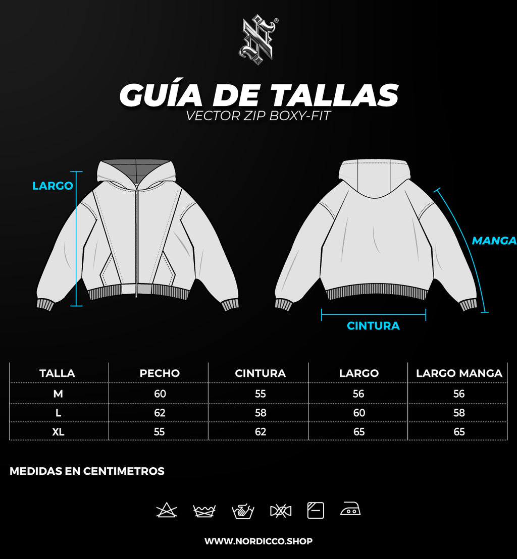 ZIP Hoodie BoxyFit Vector