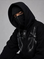 Hoodie Balaclava (Pedreria plata) Cross