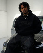 Hoodie Supreme Grey Premium