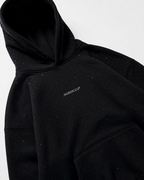 Hoodie Oversize Pedreria Negra