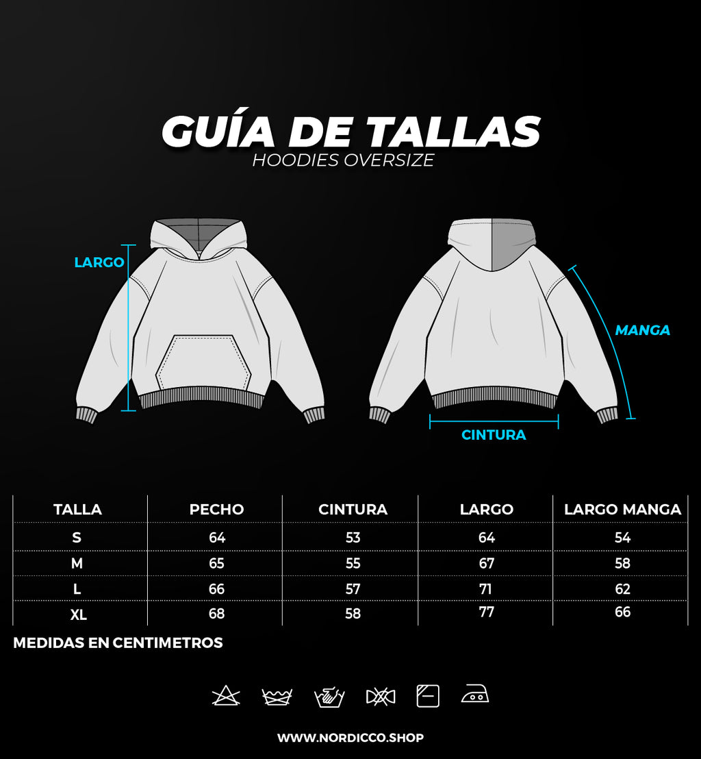 Hoodie Oversize Pedreria Negra