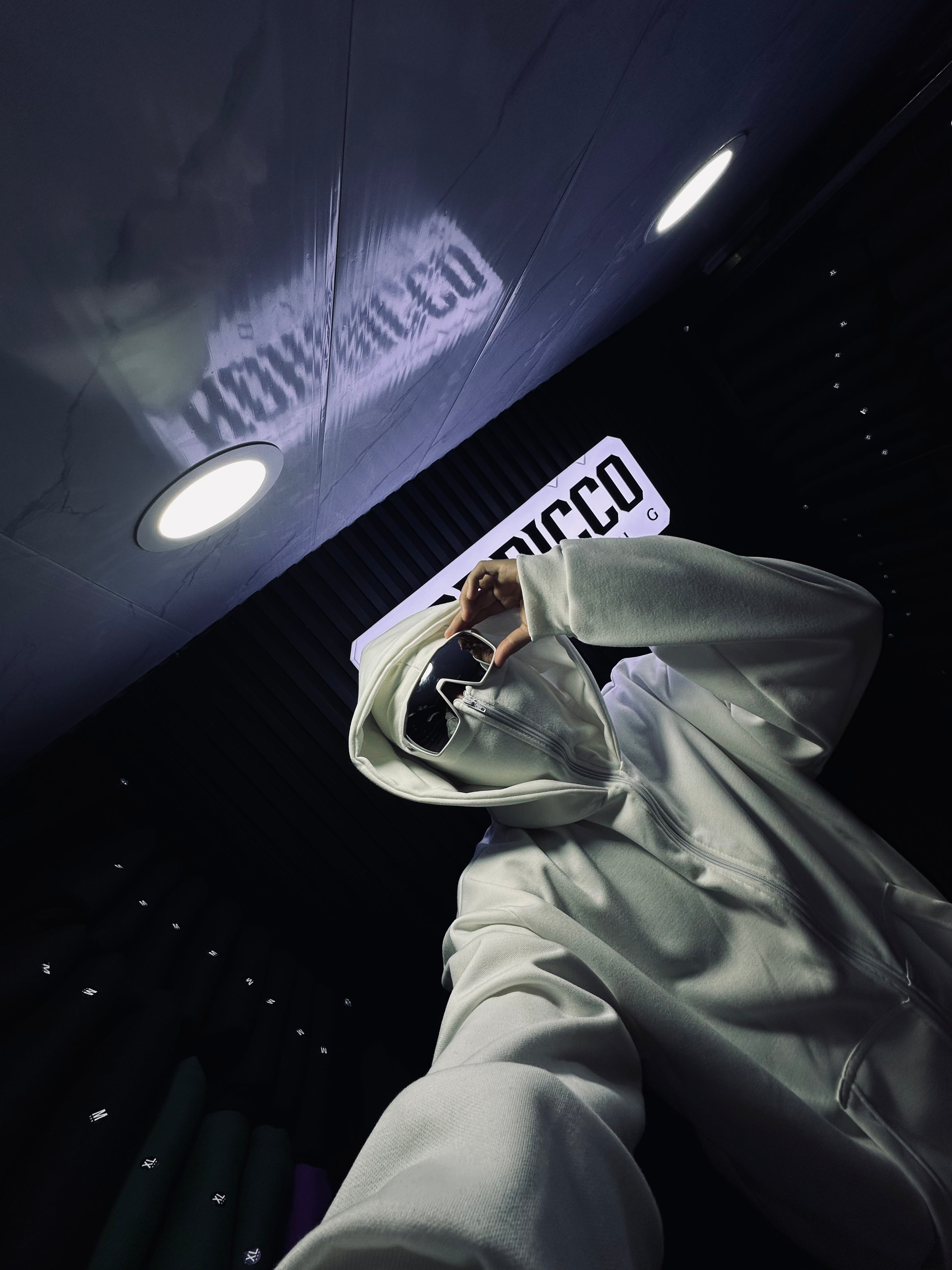 Hoodie Oversize Balaclava tipo chaqueta