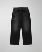 Cargo Jean Negro Gris