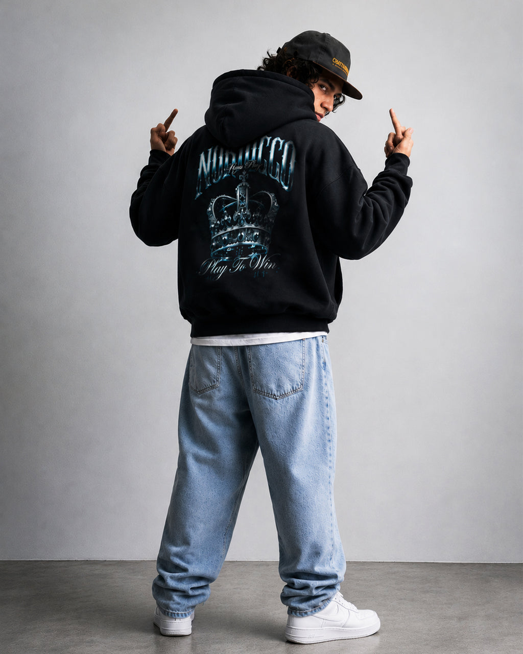 Hoodie Oversize King (Coleccion Play to Win)