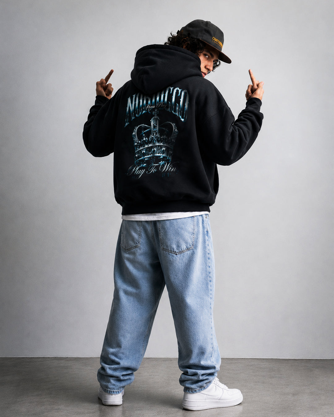 Hoodie Oversize King (Coleccion Play to Win)