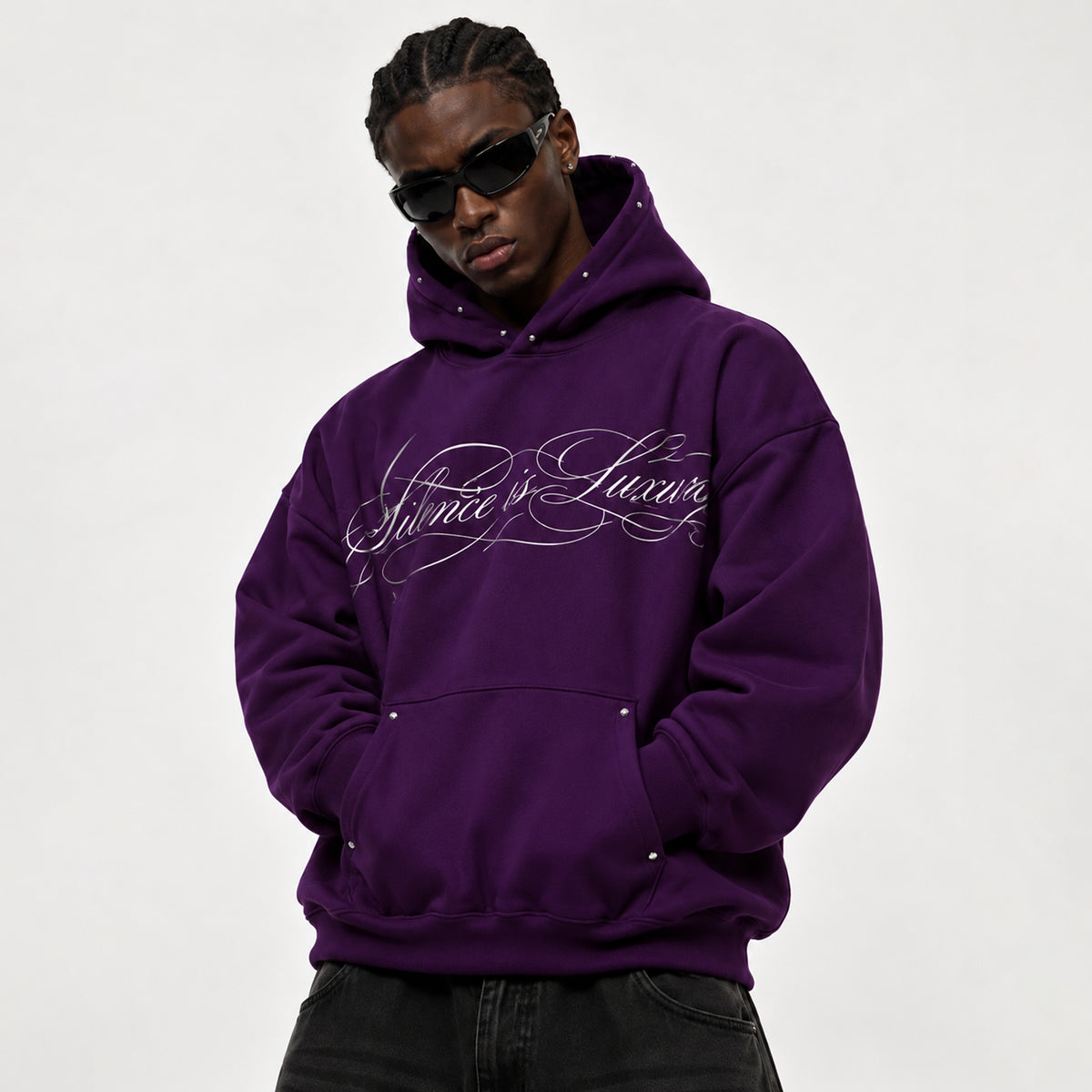 Hoodie SILENCE alto gramaje